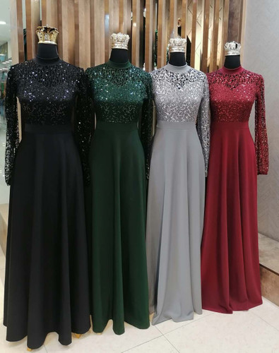لباس مجلسی و شب ماکسی مدل تانیا 1