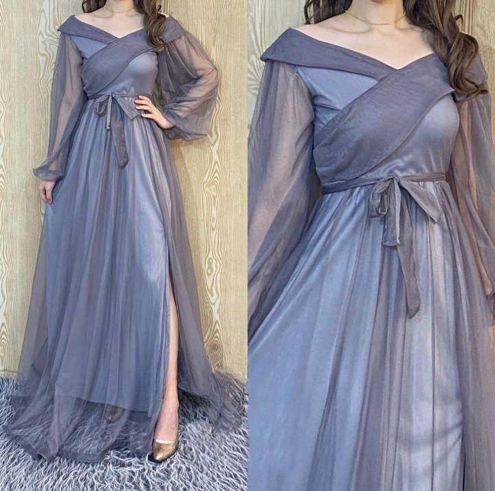 لباس مجلسی و شب ماکسی مدل موژان
