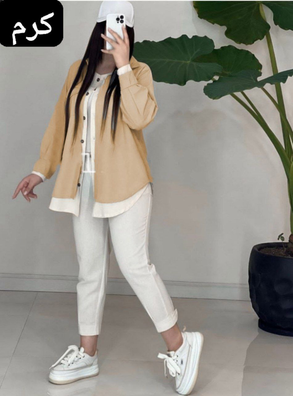 مانتو اسپرت زنانه مدل دو جیب