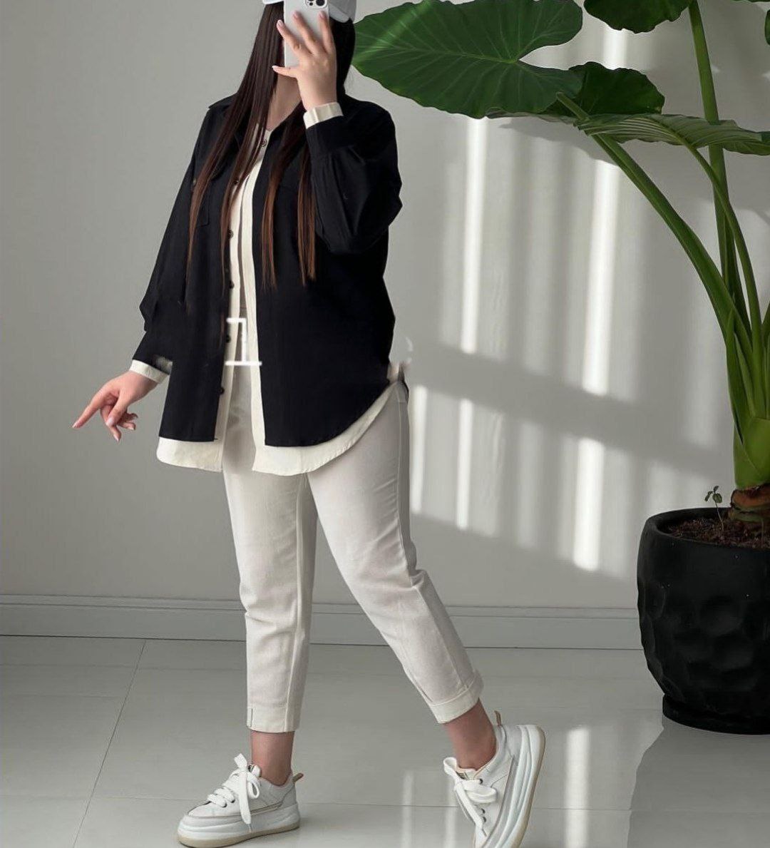 مانتو اسپرت زنانه مدل دو جیب