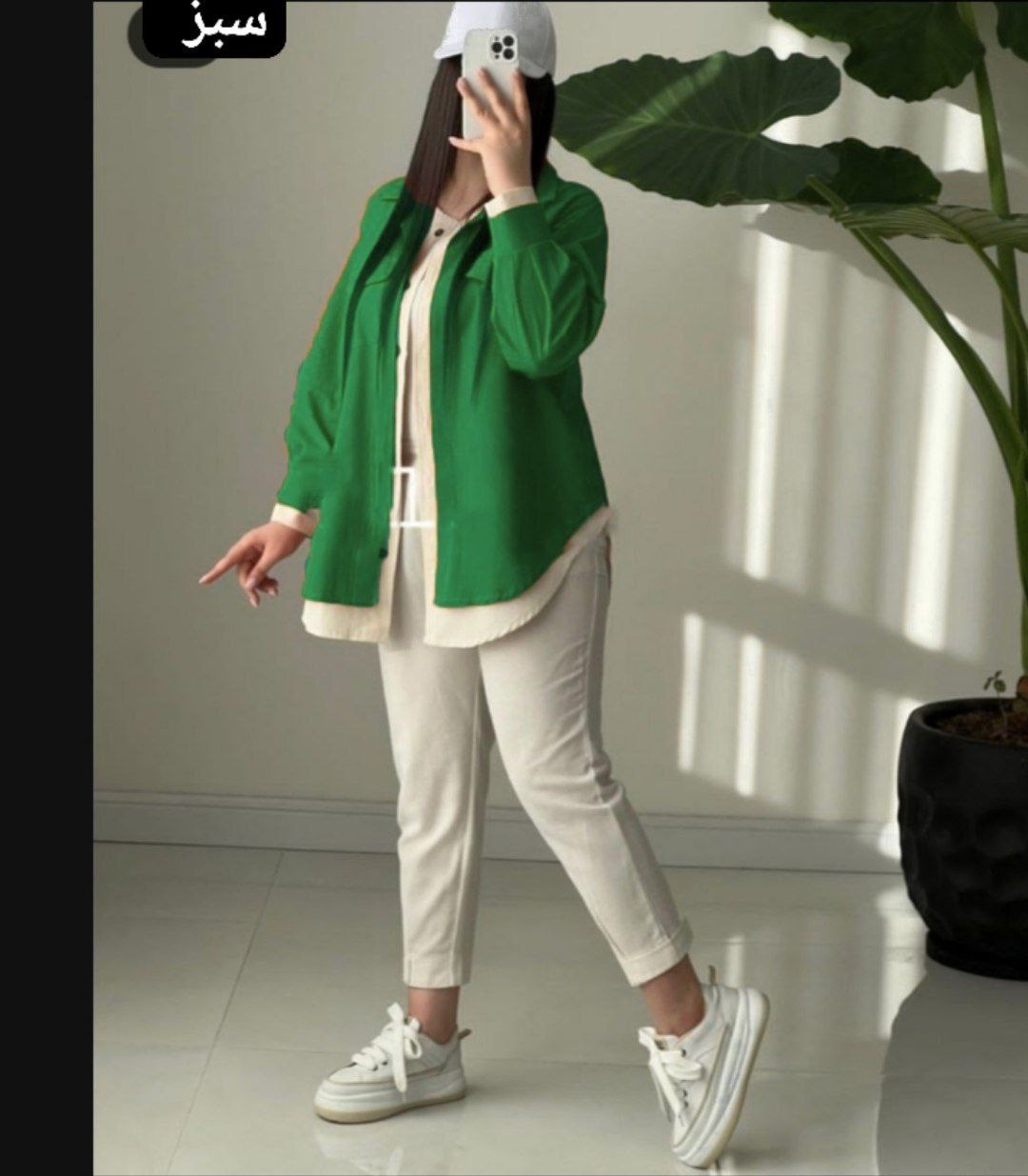 مانتو اسپرت زنانه مدل دو جیب