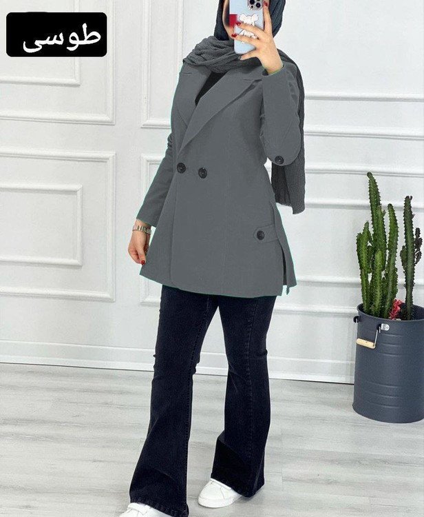 مانتو کتی اسپرت زنانه مدل مارال