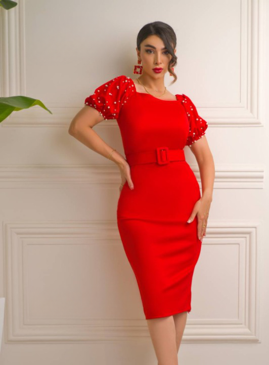 لباس مجلسی و عروسکی کوتاه مدل افرا