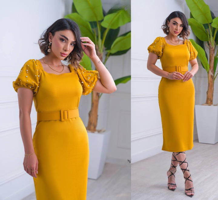 لباس مجلسی و عروسکی کوتاه مدل افرا