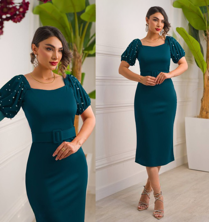 لباس مجلسی و عروسکی کوتاه مدل افرا