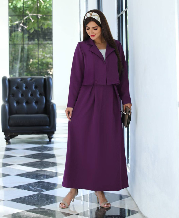 کت و دامن اسپرت و مجلسی زنانه مدل شکوه