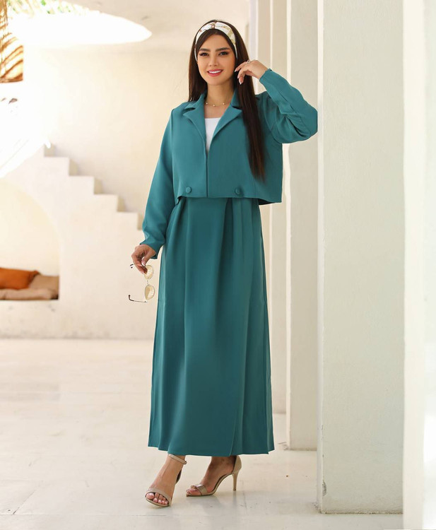 کت و دامن اسپرت و مجلسی زنانه مدل شکوه