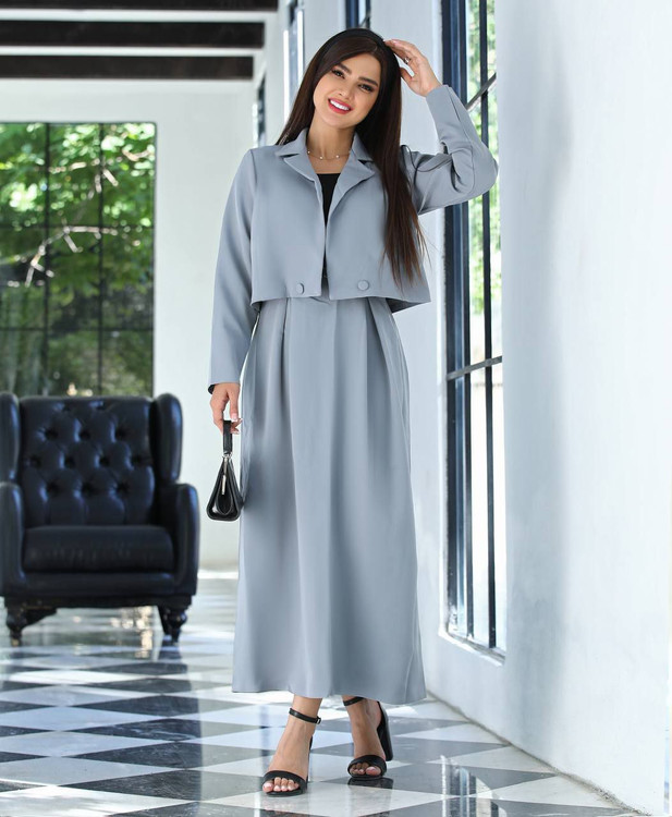 کت و دامن اسپرت و مجلسی زنانه مدل شکوه