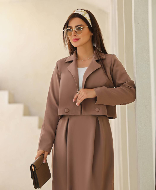 کت و دامن اسپرت و مجلسی زنانه مدل شکوه