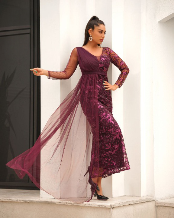 لباس مجلسی و شب ماکسی مدل راز