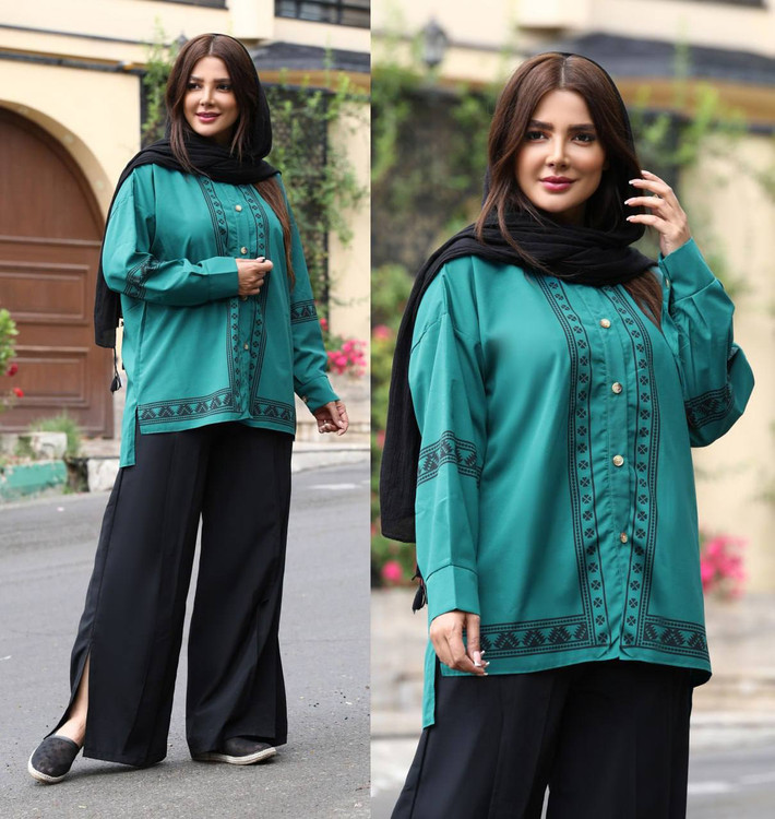 شومیز شلوار اسپرت زنانه مدل ایران دخت