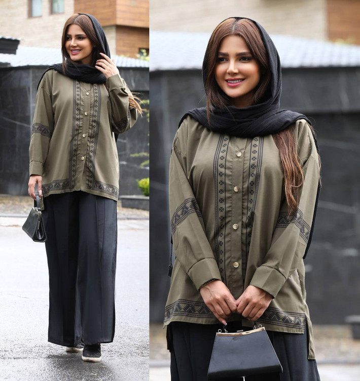 شومیز شلوار اسپرت زنانه مدل ایران دخت