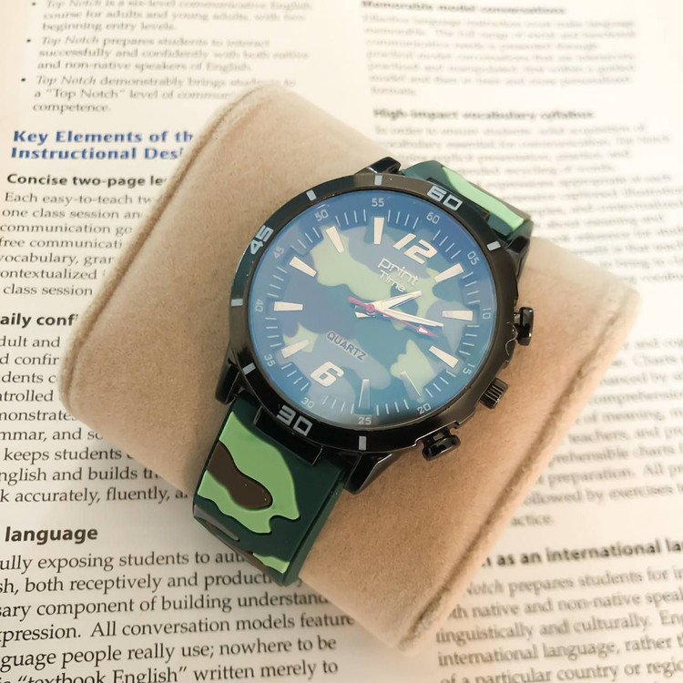 ست ساعت ارتشی بندژله ای 369131