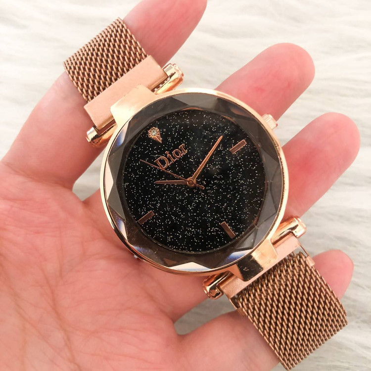 ساعت دیور سایز بزرگ شیشه تراش دار 369180