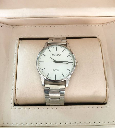 ساعت رادو مردانه بند استیل نقره ای 369145