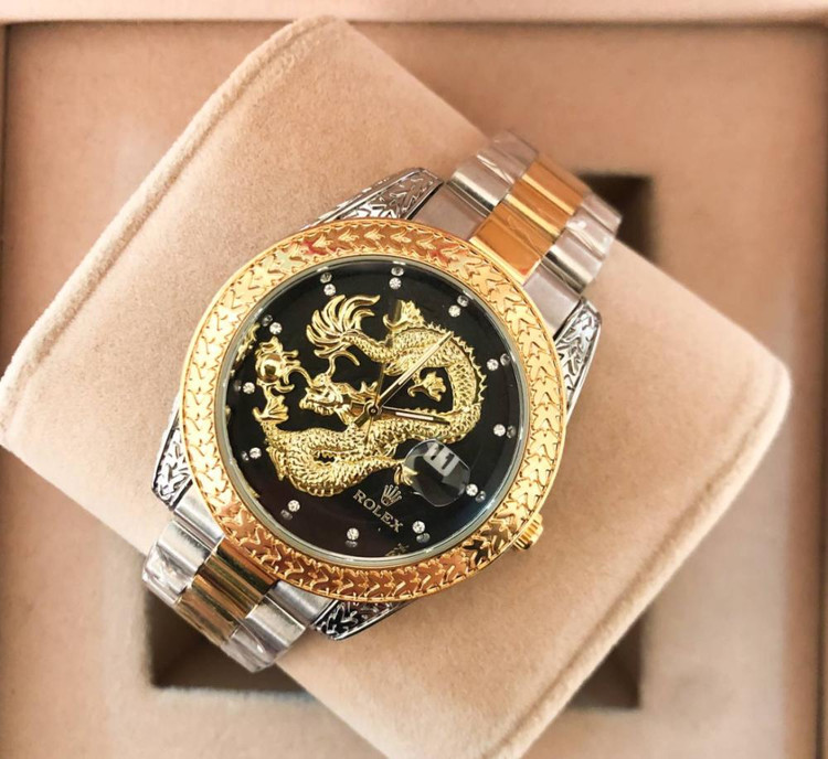 ساعت مچی مردانه مارک رولکس طرح دراگون 369192