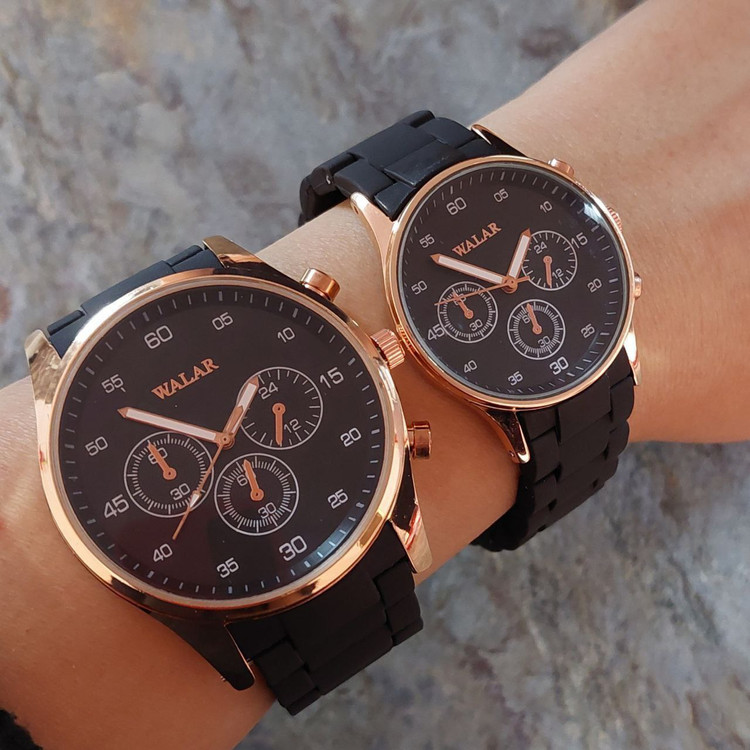 ست ساعت مچی والار مردانه و زنانه بندپیو 369196