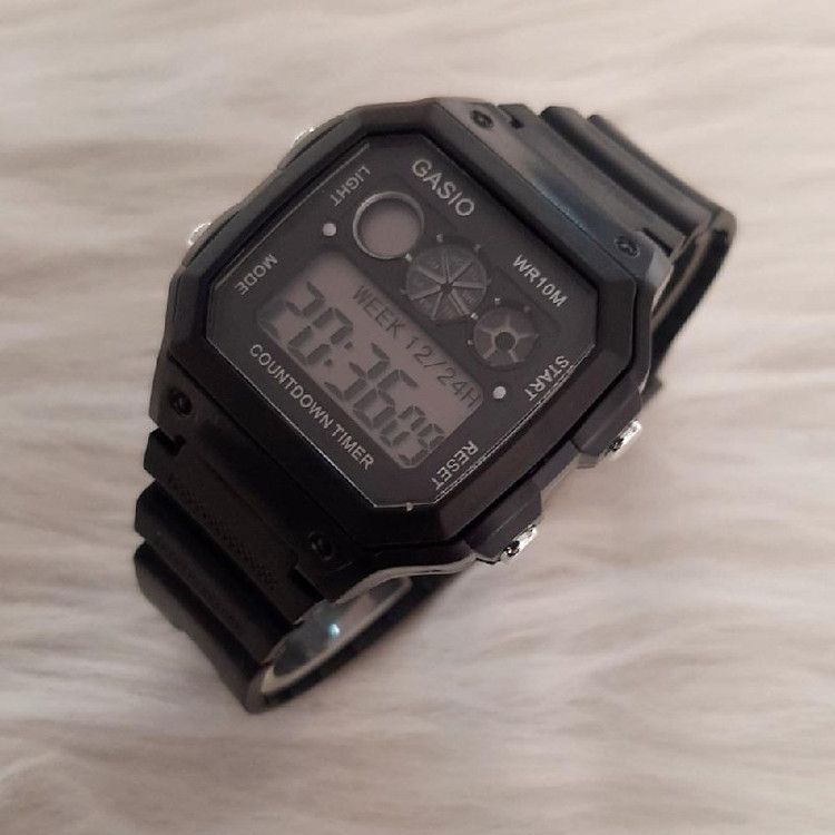 ساعت مچی اسپرت طرح کاسیو کامپیوتری 369020