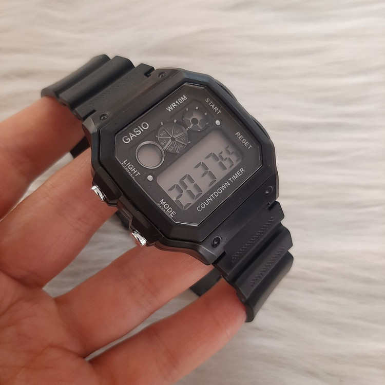 ساعت مچی اسپرت طرح کاسیو کامپیوتری 369020