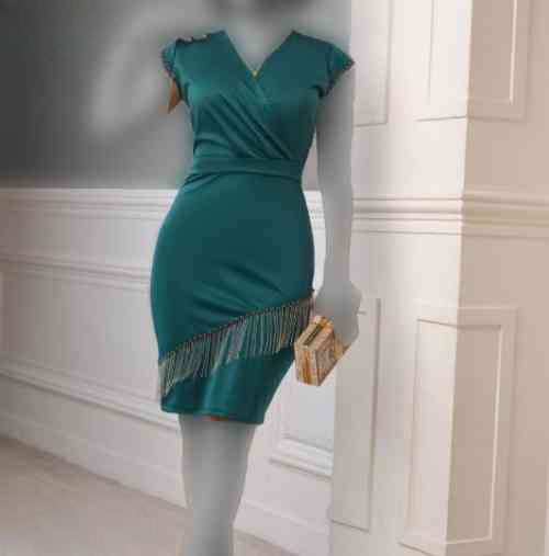 لباس مجلسی و شب کوتاه مدل زیبا2