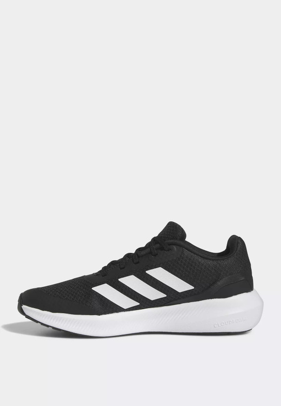 کتونی اورجینال و اصل برند آدیداس مشکی سفید Runfalcon 3 Lace Shoes