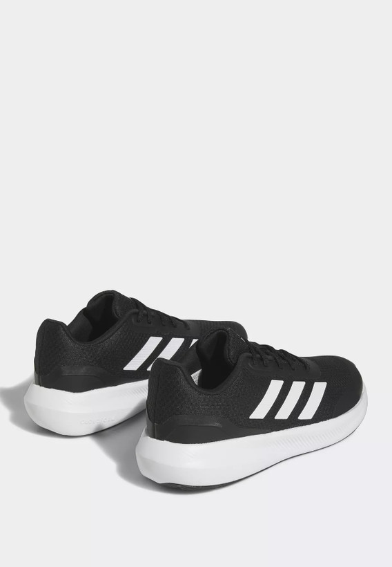 کتونی اورجینال و اصل برند آدیداس مشکی سفید Runfalcon 3 Lace Shoes