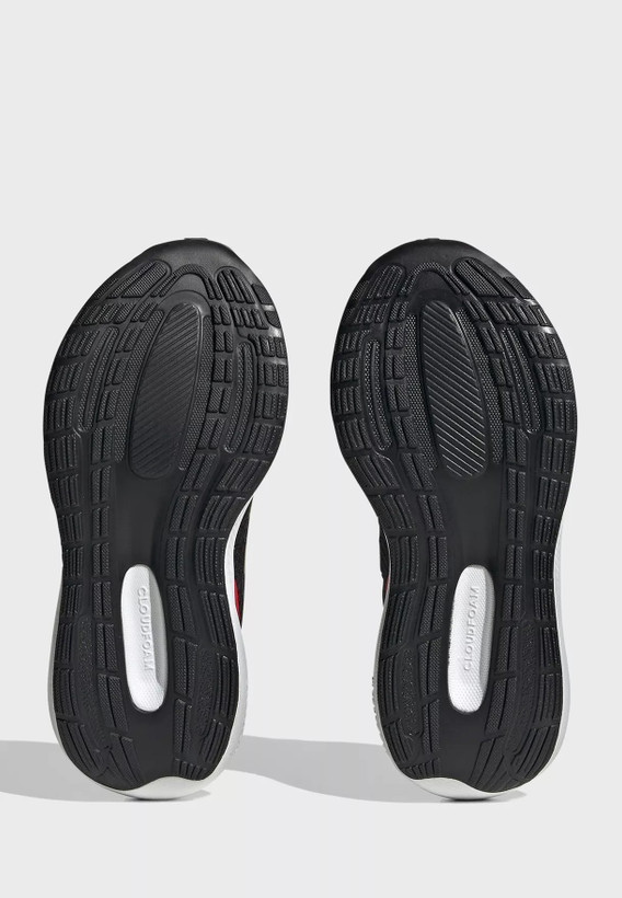کتونی اورجینال و اصل برند آدیداس مشکی طلایی Runfalcon 3 Lace Shoes
