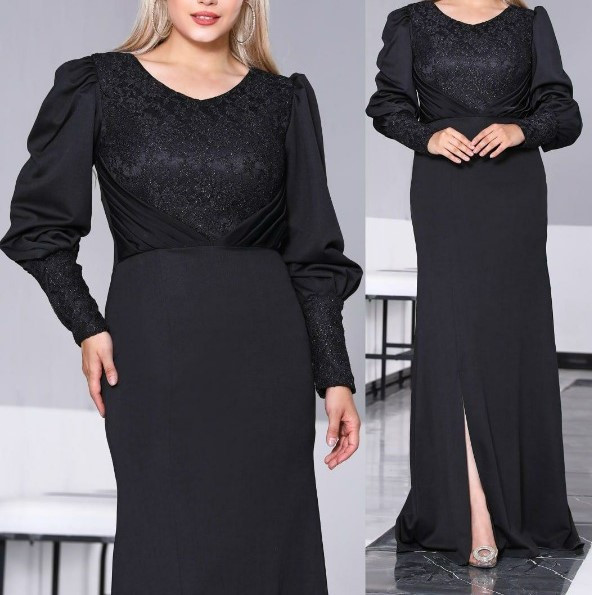 لباس مجلسی شب و ماکسی زنانه مدل نلین