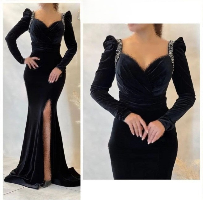 لباس مجلسی و شب ماکسی مدل نورا2