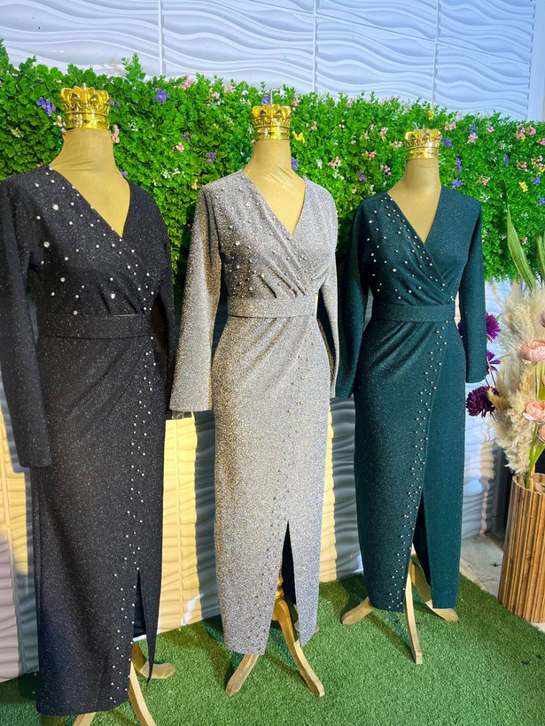 لباس مجلسی و شب ماکسی مدل آدرینا