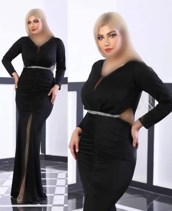 لباس مجلسی و شب ماکسی مدل دلنیکا