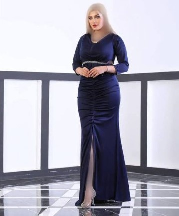 لباس مجلسی و شب ماکسی مدل دلنیکا