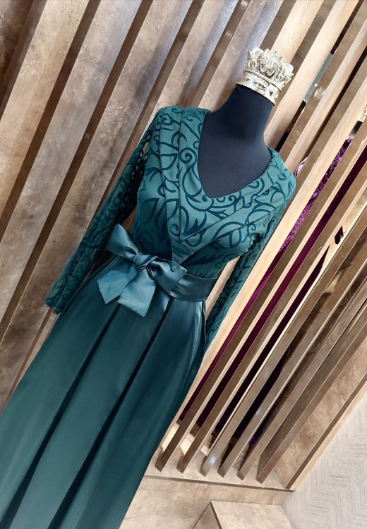 لباس مجلسی و شب ماکسی مدل شهرزاد تک