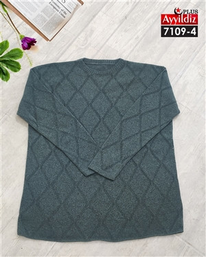 بلوز بافت ریز لوزی کد 7109