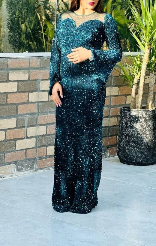 لباس مجلسی و شب ماکسی مدل مرجان