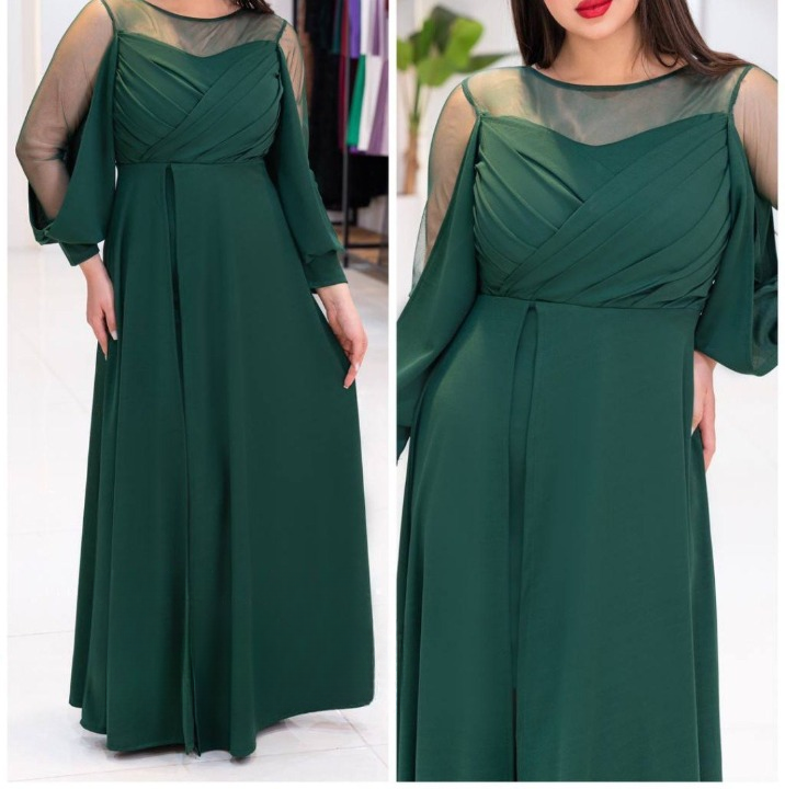 خرید لباس مجلسی و شب ماکسی مدل برگین