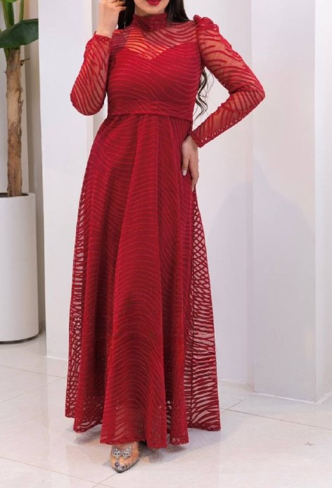 خرید لباس مجلسی و شب ماکسی مدل اسرین