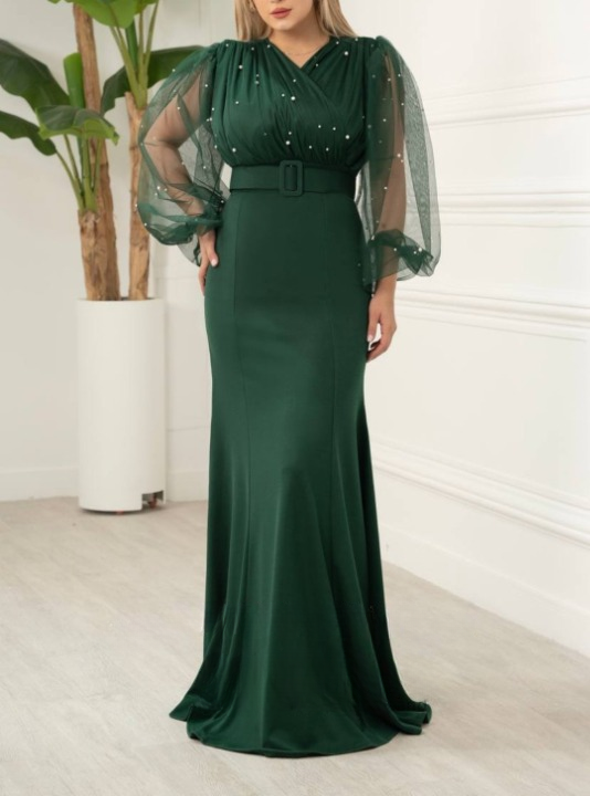 خرید لباس مجلسی و شب ماکسی مدل ستاره