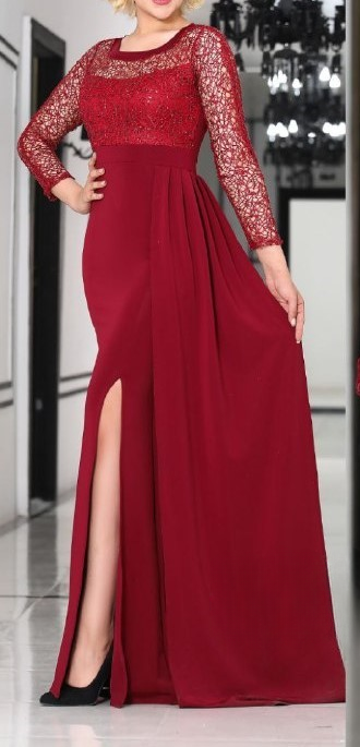 خرید لباس مجلسی و شب ماکسی مدل الناتا