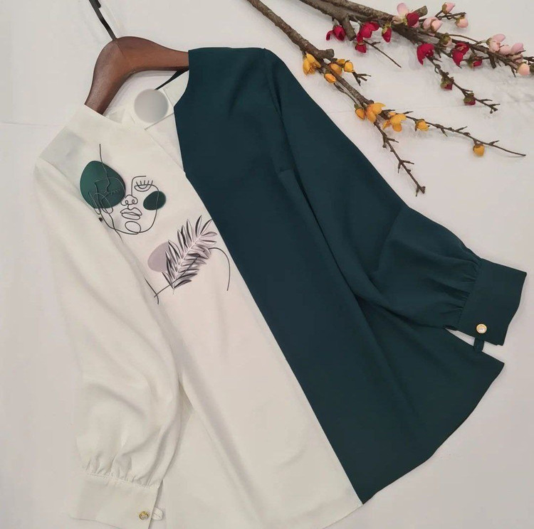 شومیز مجلسی زنانه خاص مدل رخ