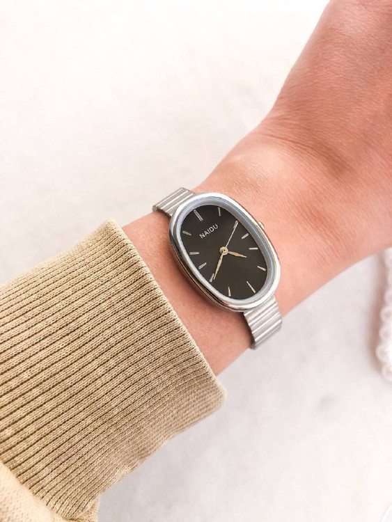 ساعت زنانه نایدو NAIDU صفحه مشکی 369369