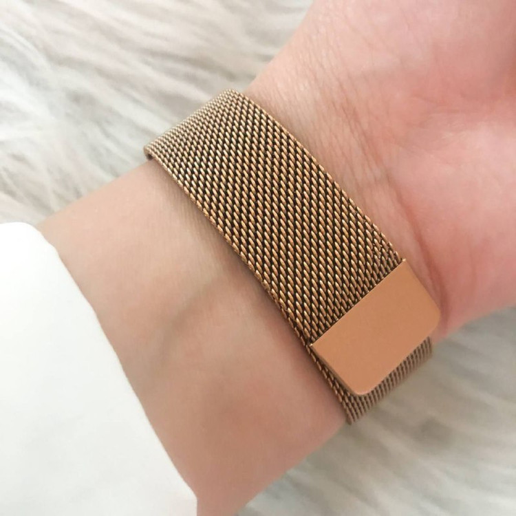 ست ساعت ال ای دی بندمگنتی رزگلد مشکی 369066