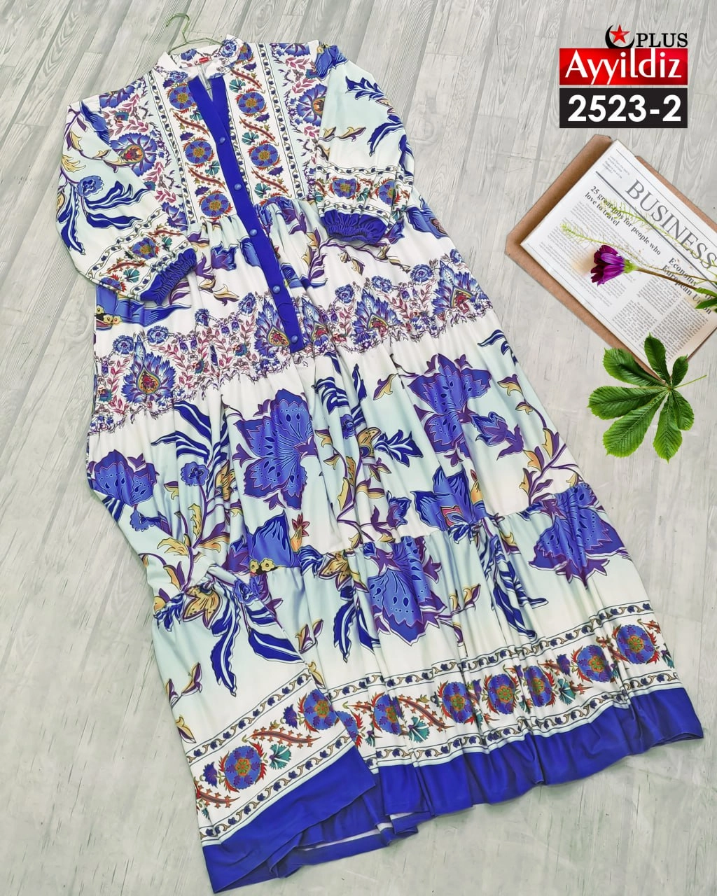 پیراهن مجلسی زنانه سایز بزرگ کد 2523 -3