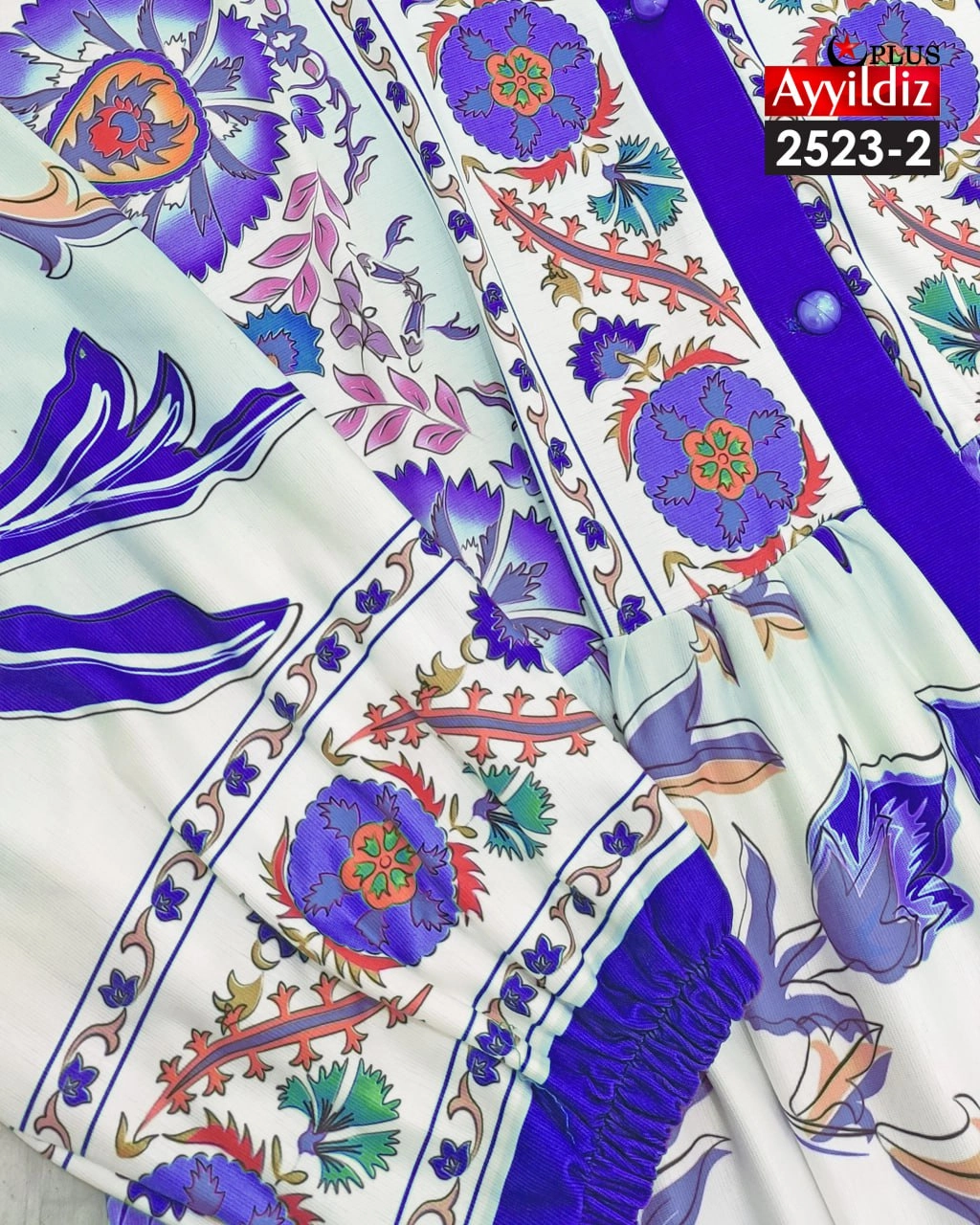 پیراهن مجلسی زنانه سایز بزرگ کد 2523 -3