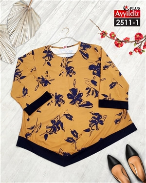 شومیز مجلسی زنانه سایز بزرگ کد 2511 -1