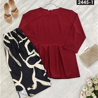 بلوز دامن مجلسی بیگ سایز کد 2445-1