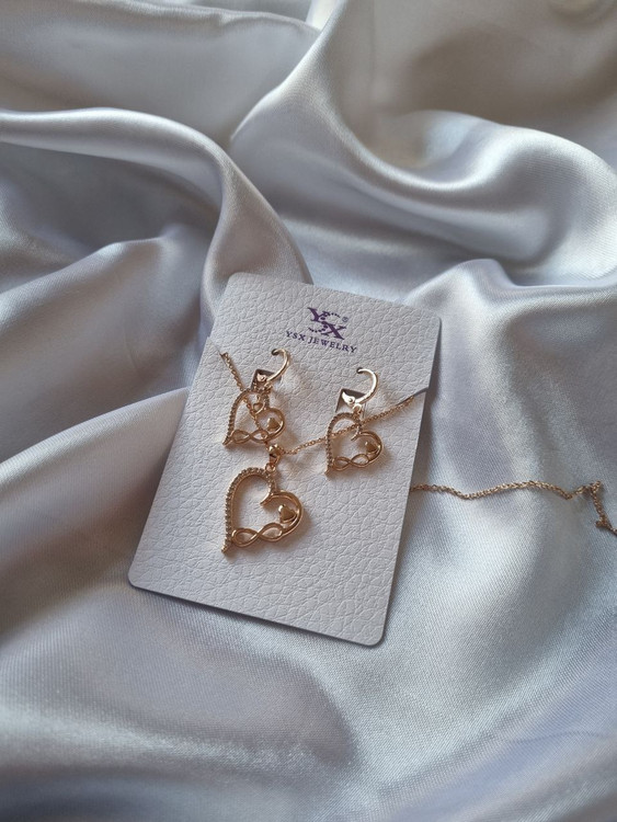 نیم ست قلب طرح۱ 46599