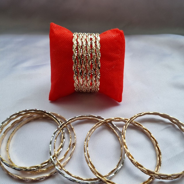 النگو طلاروس طرح 8 پک 6 عددی کد 46625