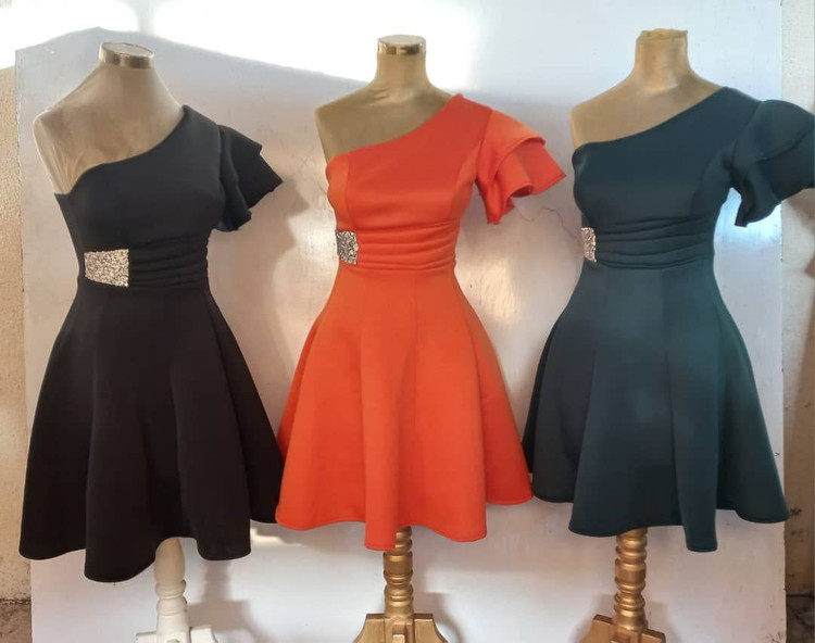 لباس مجلسی و شب مدل ساندویچی هانا