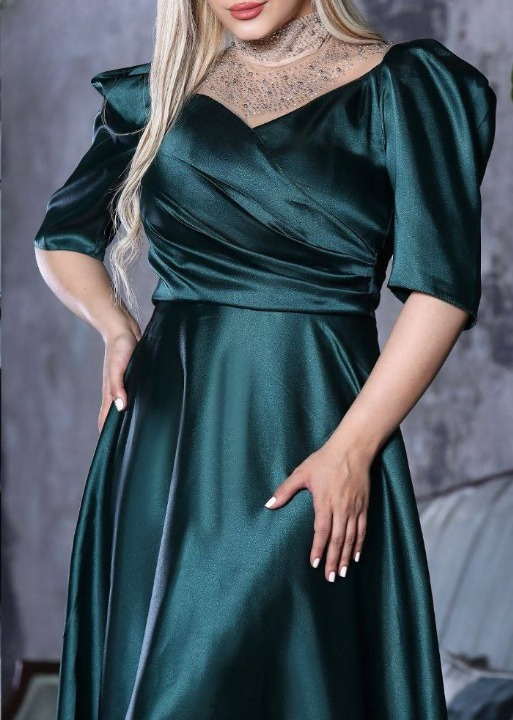 لباس مجلسی زنانه و شب ماکسی مدل روبینا